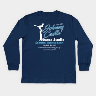 Dirty Dancing Johnny Castle Dance Studio Kids Long Sleeve T-Shirt